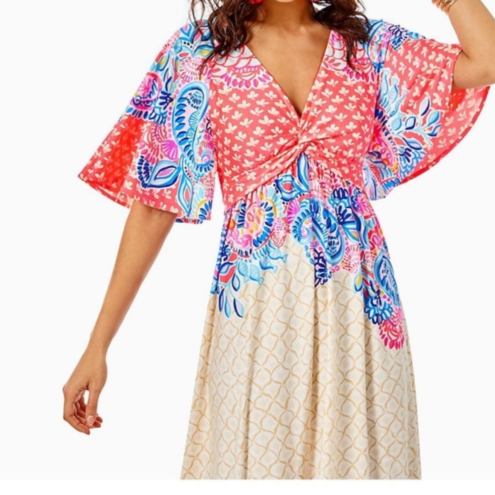 NWT Lilly Pulitzer Minka Maxi Dress Size 2 - Picture 3 of 7